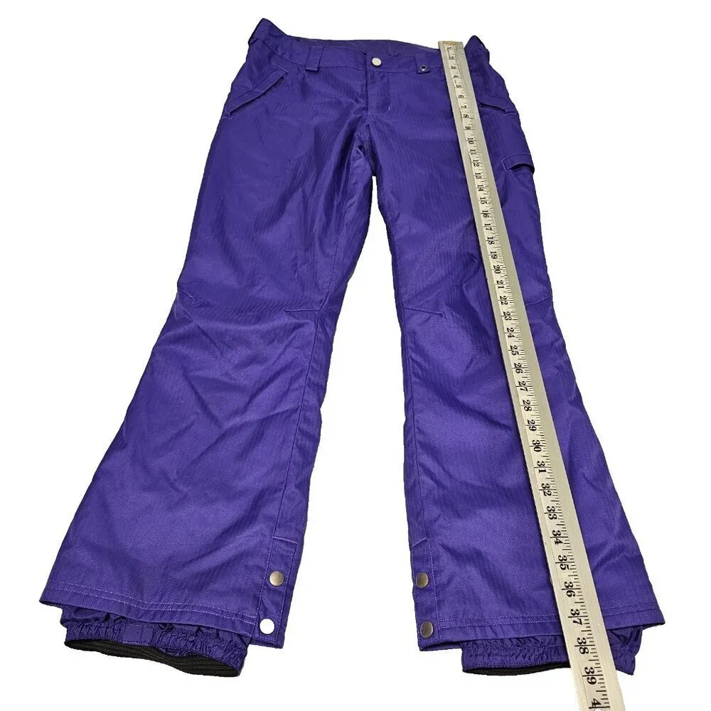 Burton DryRide Ski Snowboard Pants Girl Size XL/18 Purple Outdoor